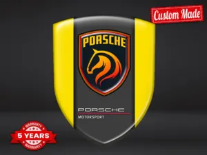 Porsche Autocollants Auto Limité Premium Style Moderne